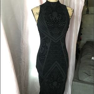 Velvet dresses black turtle neck